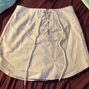 Lavender Forever21 Mini Skirt